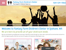 Tablet Screenshot of fantasyfarmwa.com